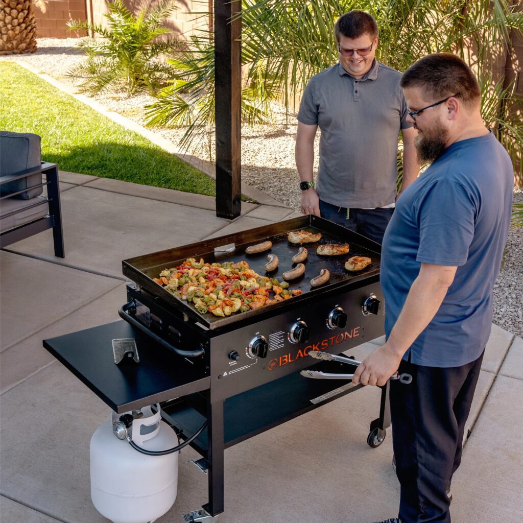 Griddle size and number of burners for your outdoor griddle